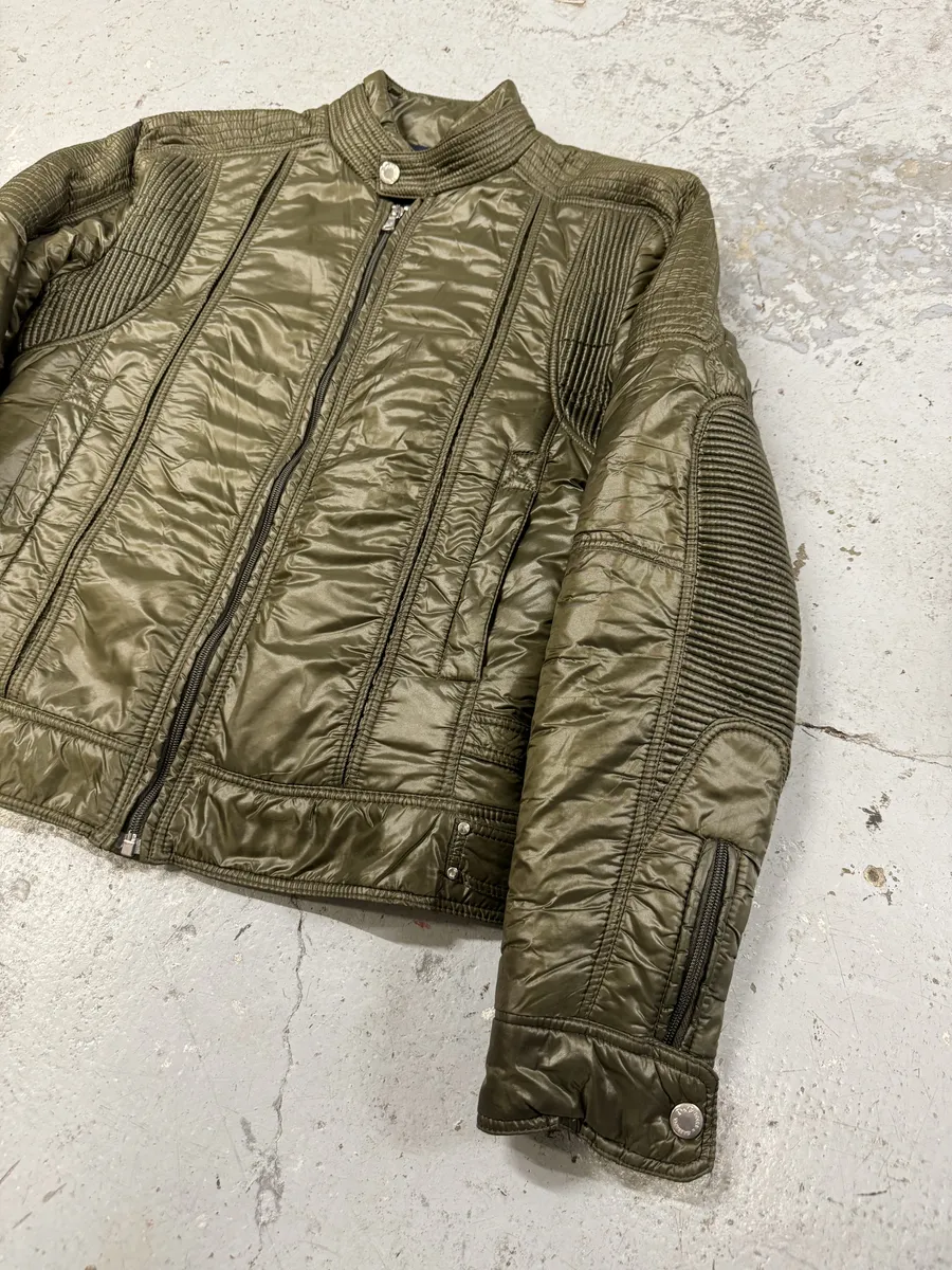 AW2009 Dolce & Gabbana Puffer Khaki Jacket - Image 6