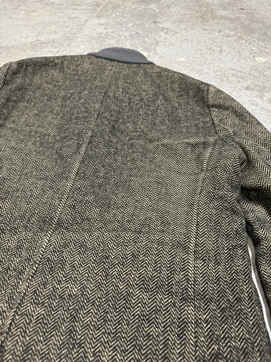 AW2009 Emporio Armani Raw Wool Grey Long Coat - Image 11