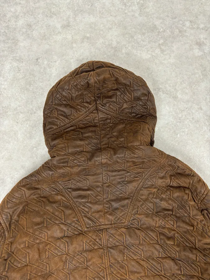 AW2009 Emporio Armani Utility Cargo Brown Military Jacket - Image 7
