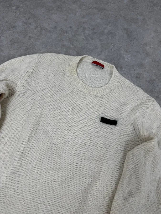 AW2009 Prada Beige Sweater - Image 5