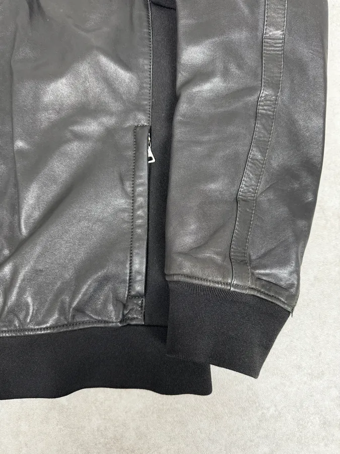 AW2009 Prada Hybrid Leather Premium Jacket - Image 9