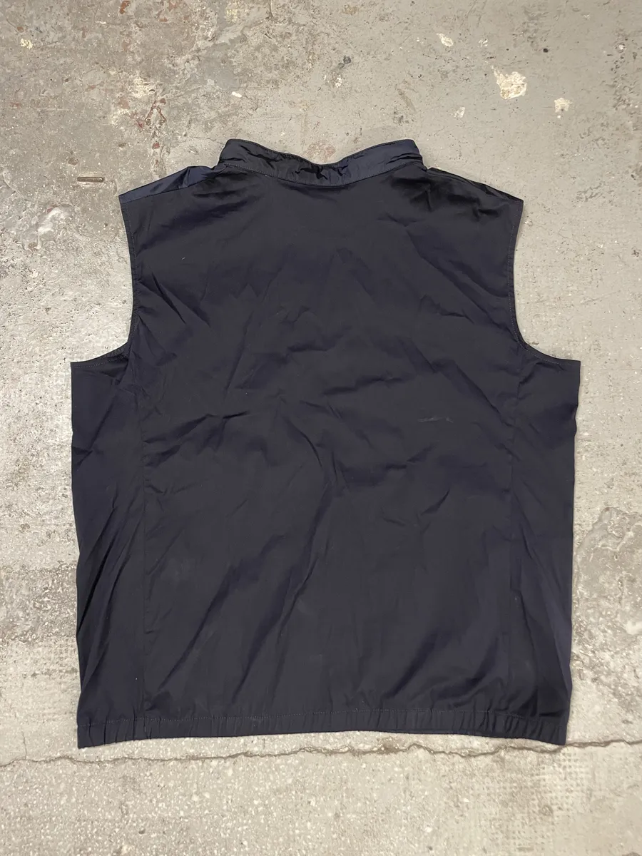 AW2009 Prada Navy Nylon Tactical Vest Jacket - Image 2
