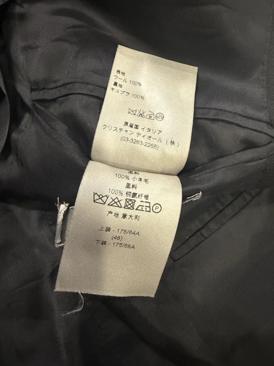 AW2010 Dior Homme Black Blazer Jacket by Kris Van Assche - Image 5