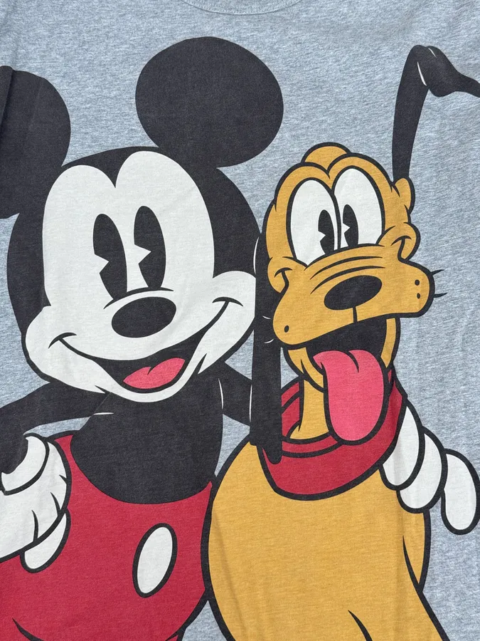AW2010 Dolce & Gabbana Mickey & Pluto Grey Longsleeves - Image 9