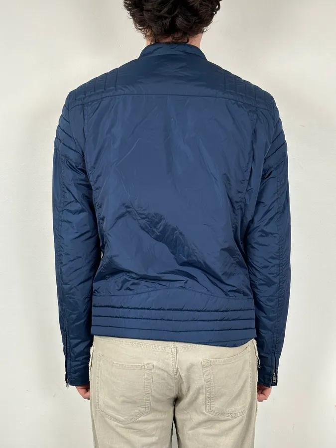 AW2010 Gucci Navy Nylon Quilted Puffer Jacket - Image 3