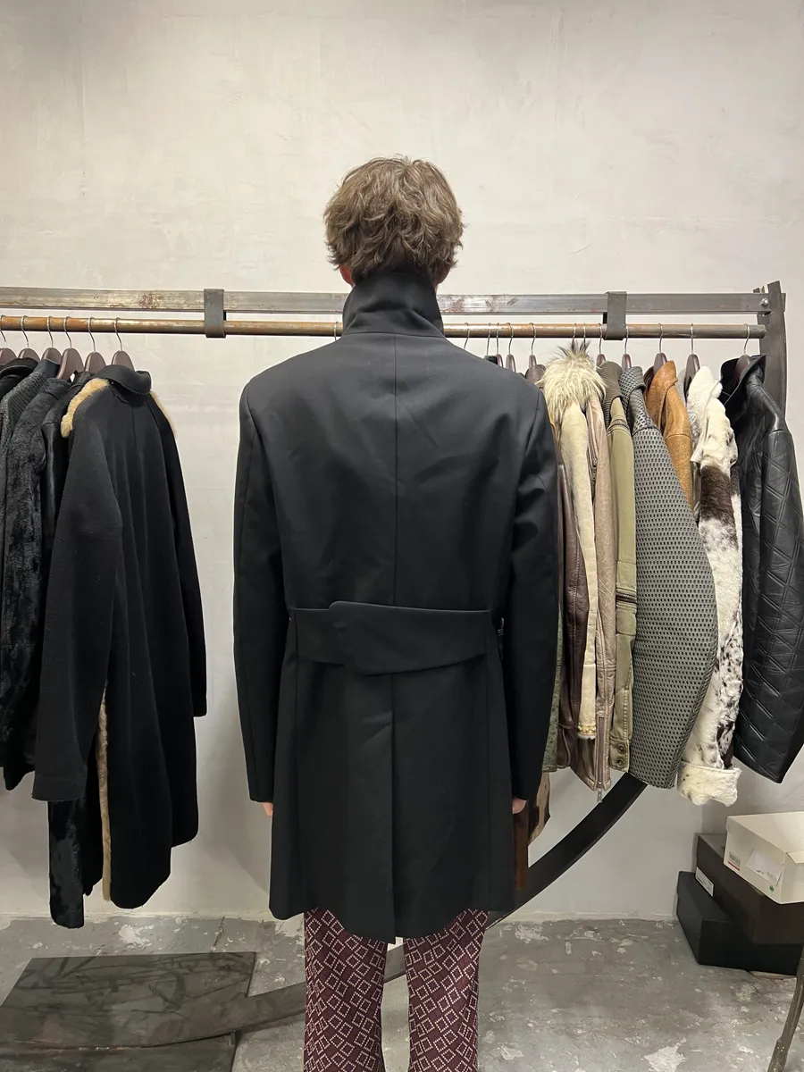 AW2010 Jil Sander Picasso Obscure Long Asymmetrical Jacket by Raf Simons - Image 4