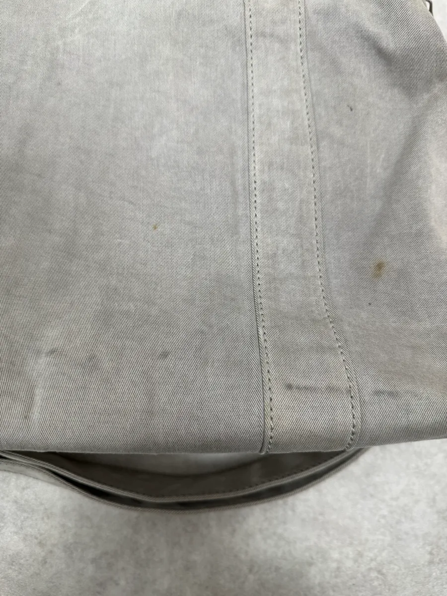 AW2010 Maison Martin Margiela Grey Canvas Handle Shoulder Bag - Image 9