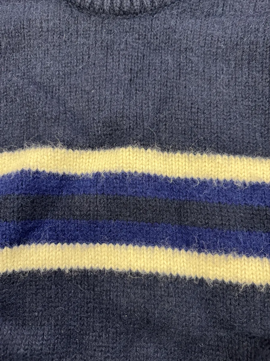 AW2010 Prada Alpaga Blue Marine Sweater - Image 10
