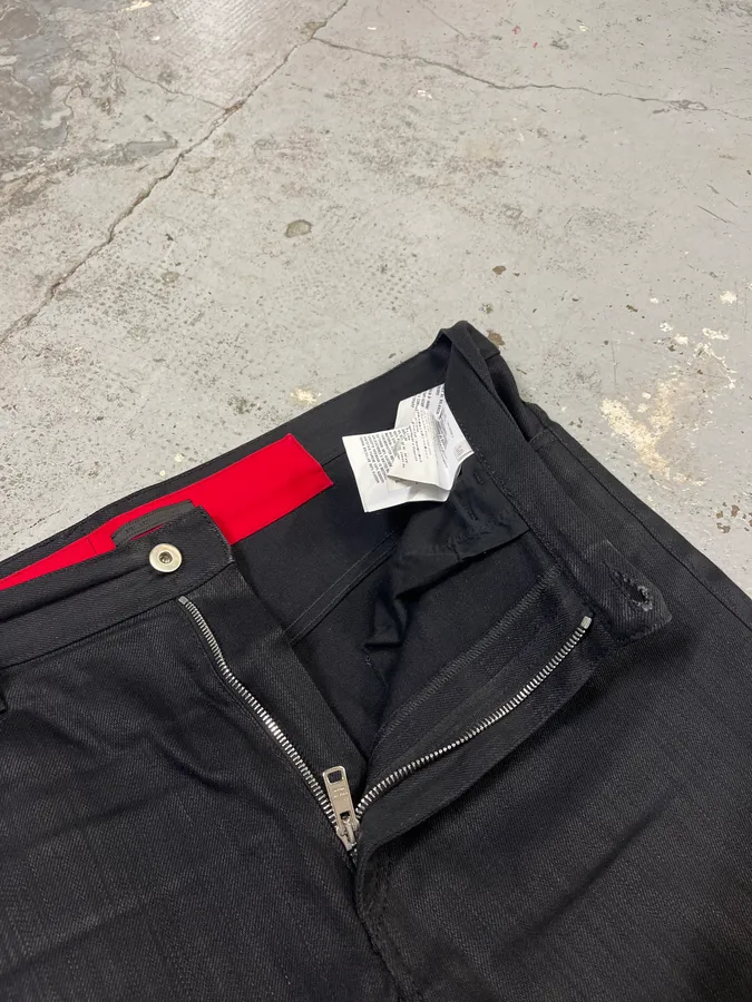 AW2010 Prada Black Comics Slim Denim Jeans - Image 11