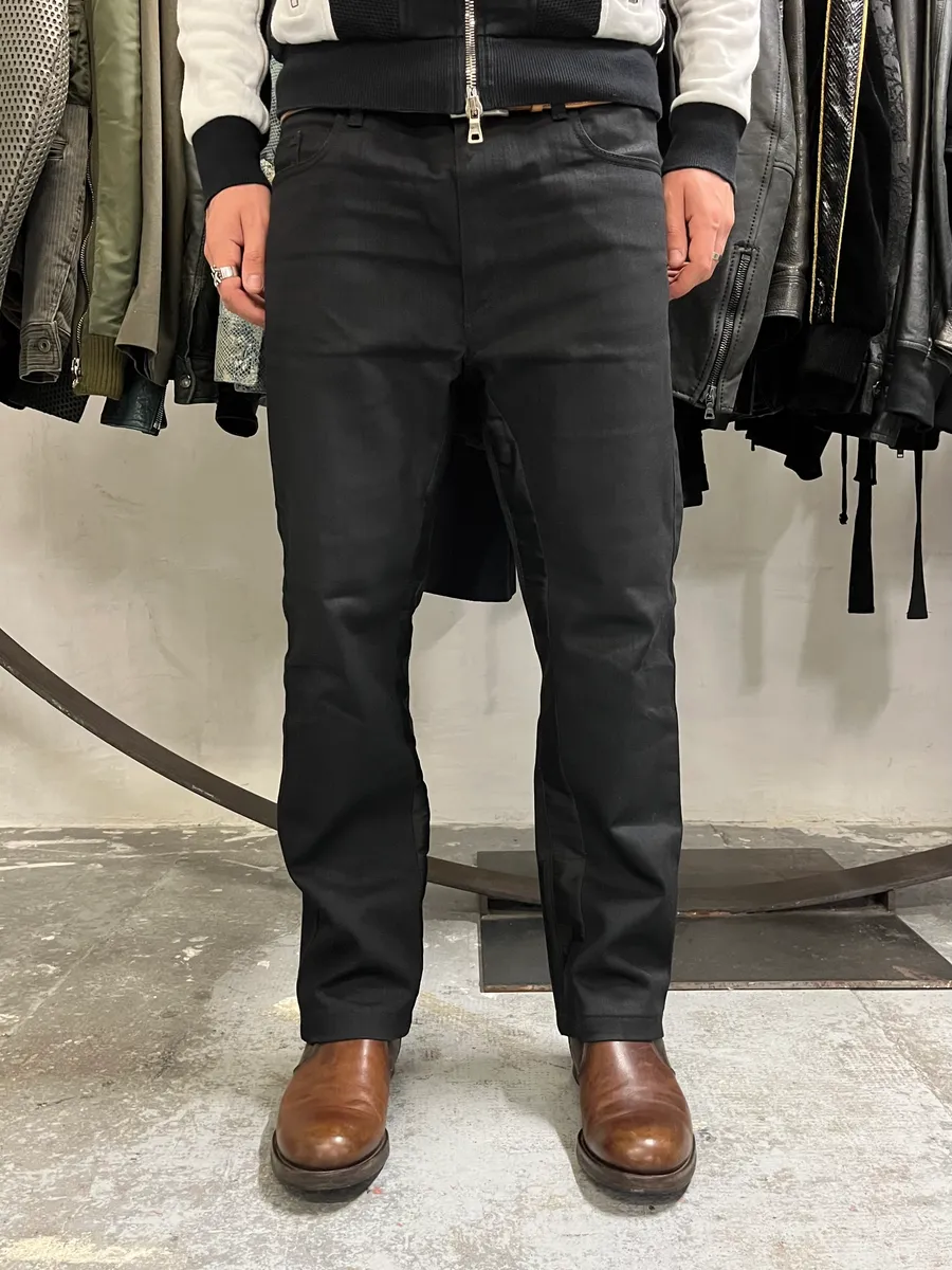 AW2010 Prada Black Comics Slim Denim Jeans - Image 3