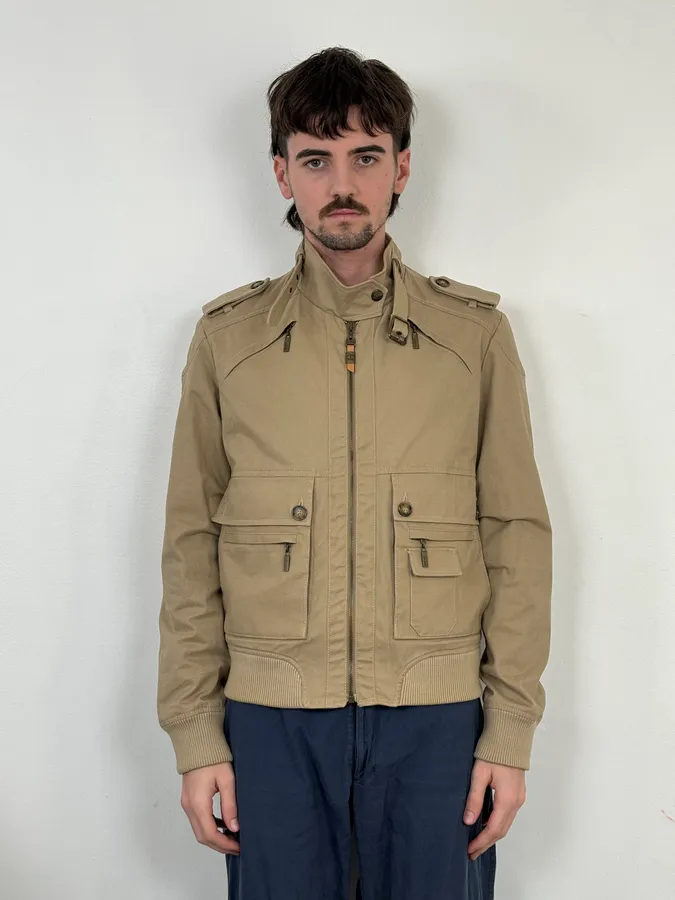 AW2011 Cavalli Beige Structured Classy Jacket - Image 2