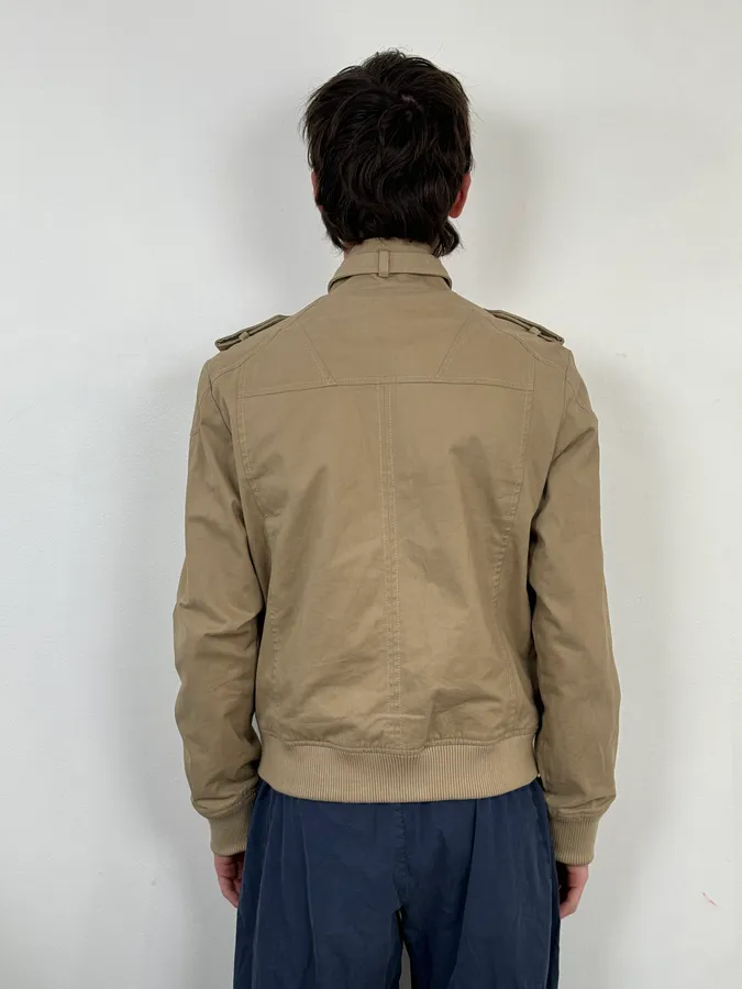 AW2011 Cavalli Beige Structured Classy Jacket - Image 3
