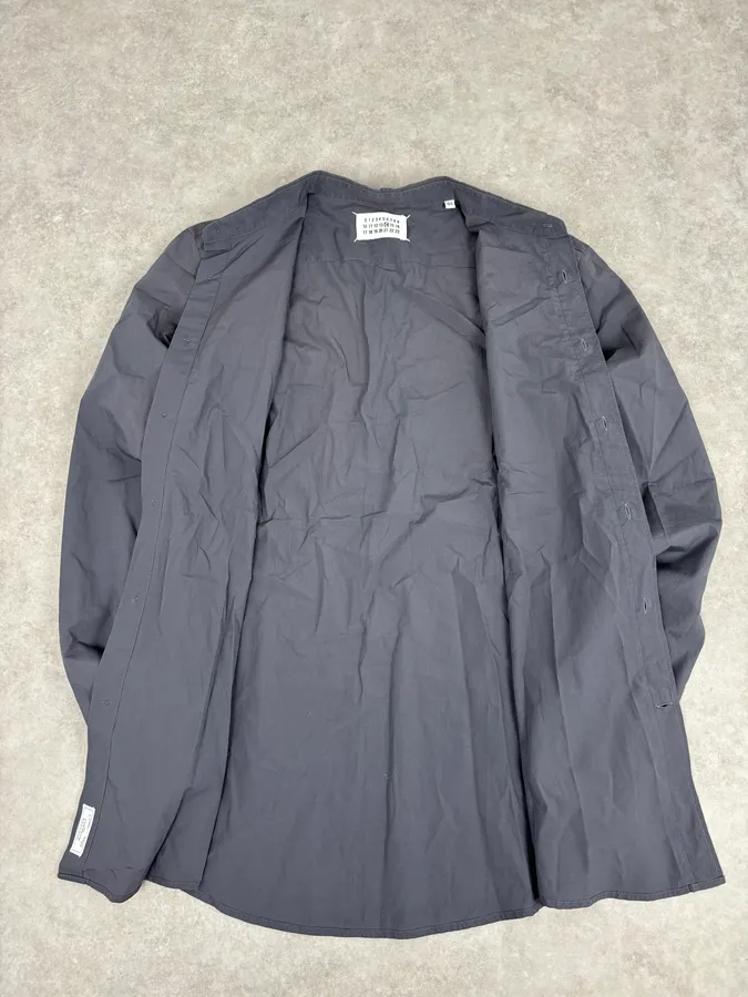 AW2011 Maison Margiela Grey Classy Signature Shirt - Image 7