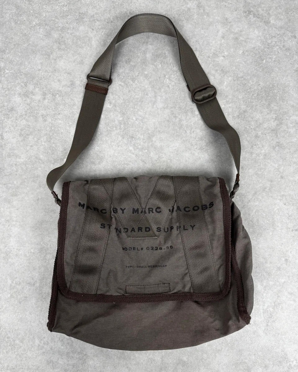 AW2011 Marc Jacobs Khaki Military Crossbody Bag