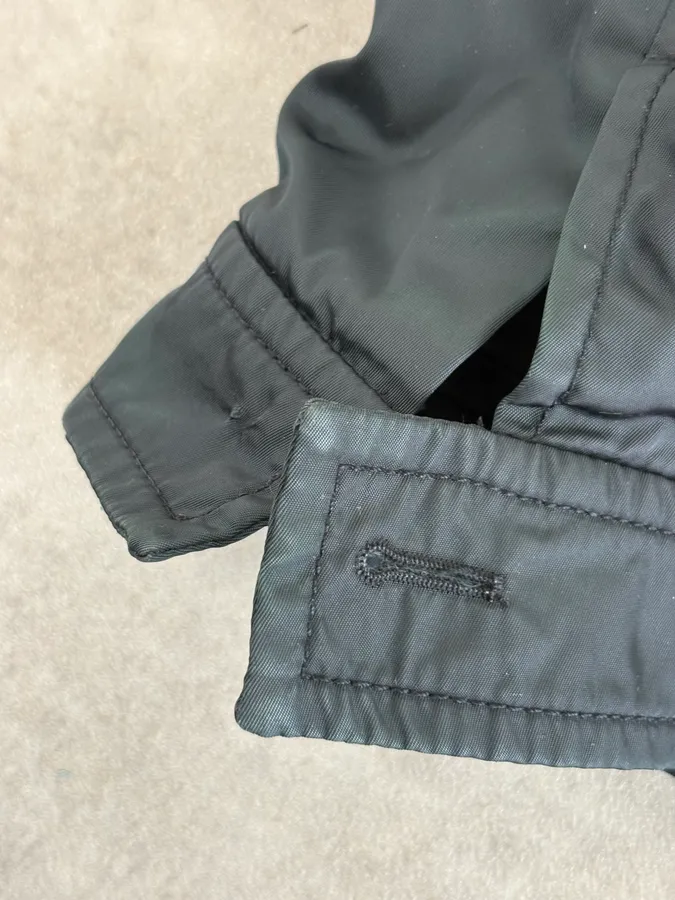 AW2011 Prada Dark Green Nylon Light Jacket - Image 11