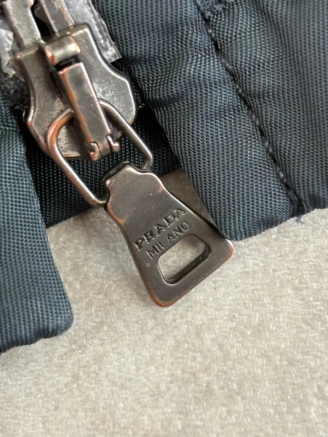 AW2011 Prada Dark Green Nylon Light Jacket - Image 9
