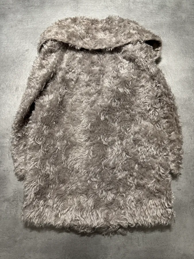 AW2011 Prada Snow Mohair Fur Jacket - Image 5