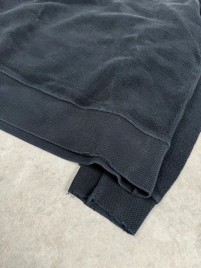 AW2012 Acne Studios Black Terry Crewneck Sweater - Image 6
