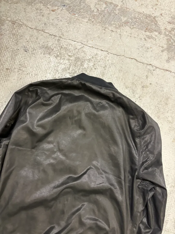 AW2012 Balmain Black Dark Bomber Jacket - Image 6