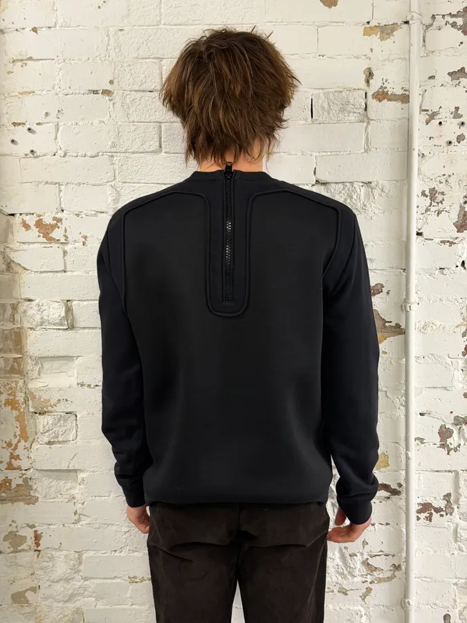 AW2012 Givenchy Neoprene Black Sweater by Riccardo Tisci - Image 3