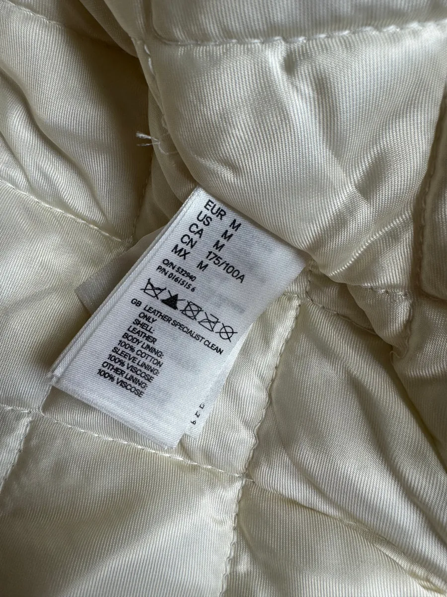 AW2012 Maison Margiela H&M White Leather Shirt Jacket - Image 7