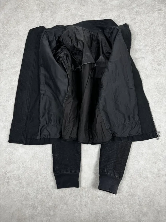 AW2012 Rick Owens Black Avant-Garde Jacket - Image 7