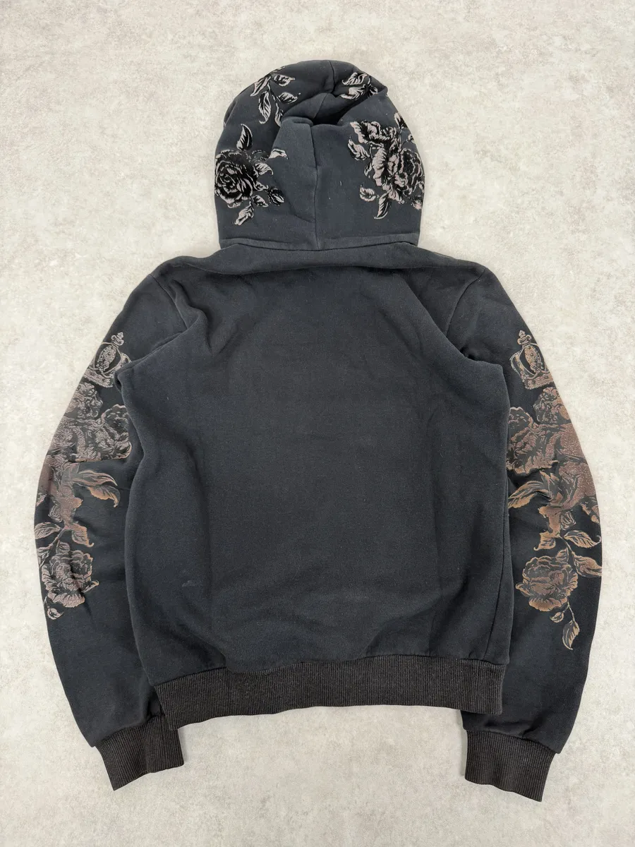 AW2013 Dolce & Gabbana Black Marie Royal Hoodie - Image 2