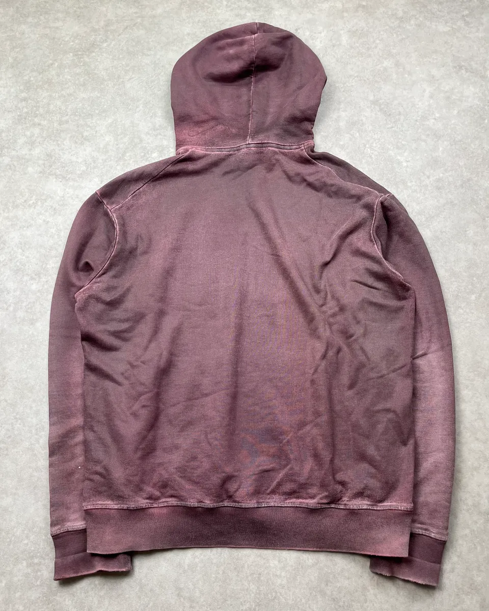 AW2013 Dsquared2 Faded Purple Brothers Hoodie - Image 9
