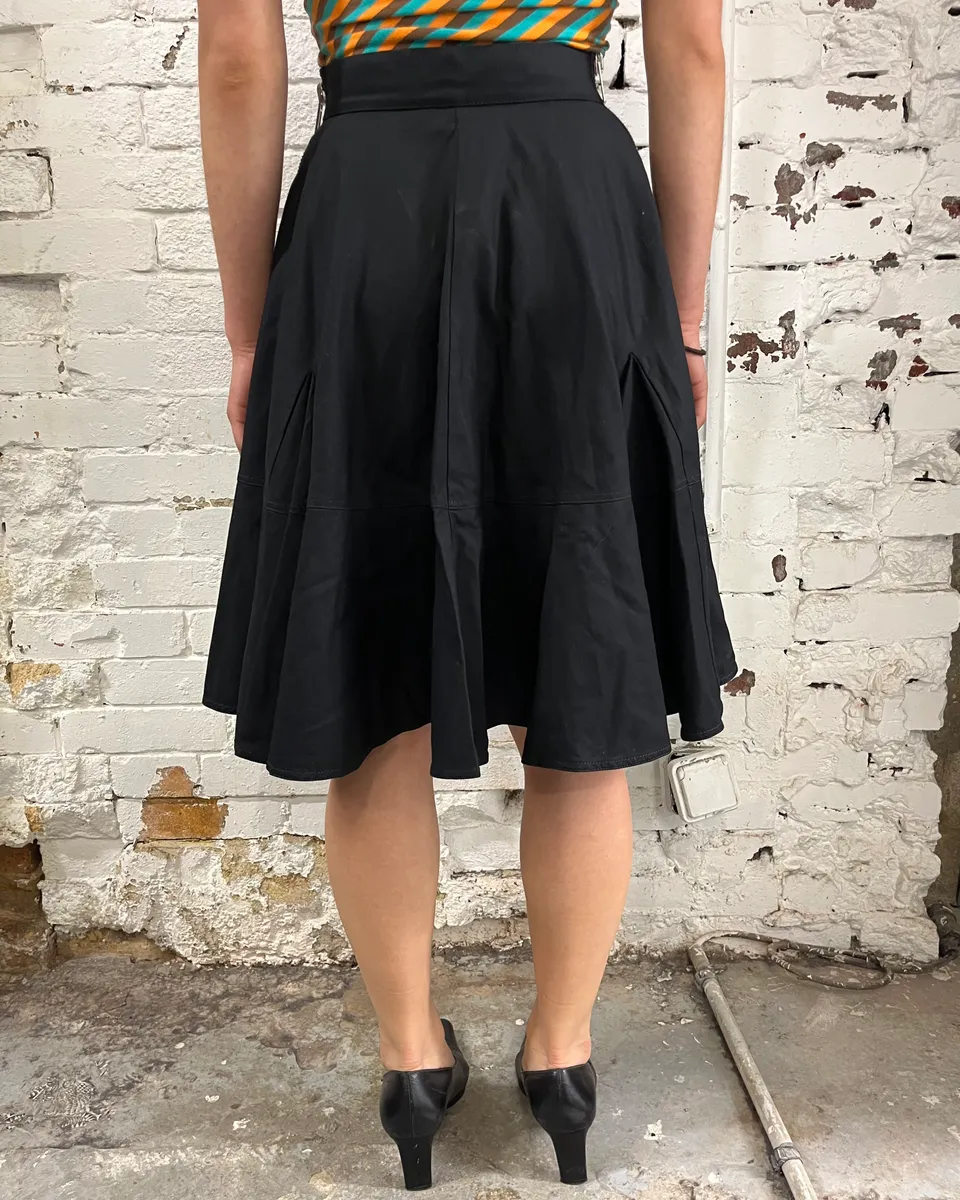 AW2014 Givenchy Black Zipped Skirt by Riccardo Tisci - Image 4