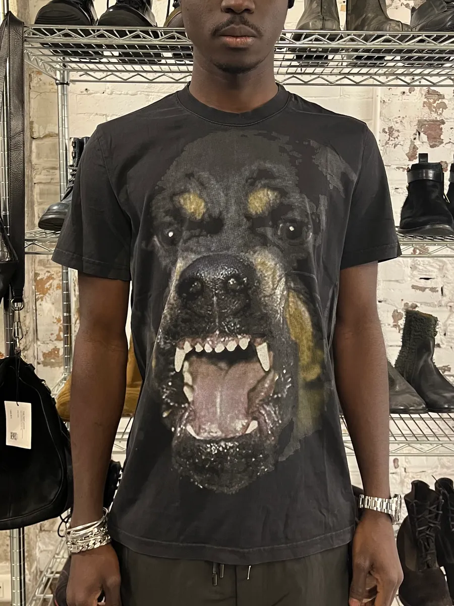 AW2014 Givenchy Rottweiler Black T-Shirt by Riccardo Tisci - Image 2