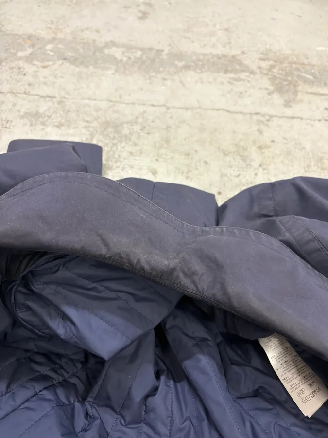 AW2014 Gucci Navy Cotton Double-Breasted Caban Jacket - Image 12