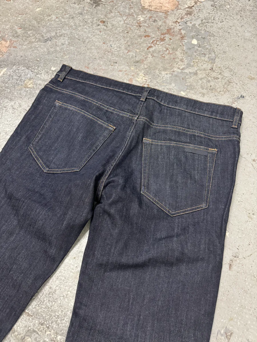 AW2014 Prada Brut Navy Denim Jeans - Image 5