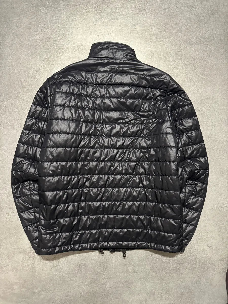 AW2014 Prada Light Black Emblematic Logo Puffy Jacket - Image 2