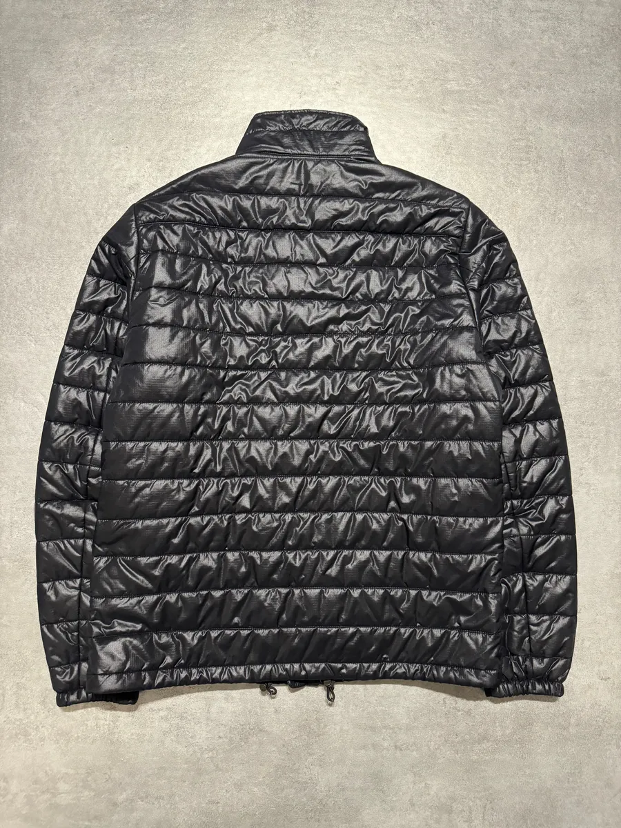 AW2014 Prada Light Black Emblematic Logo Puffy Jacket - Image 3