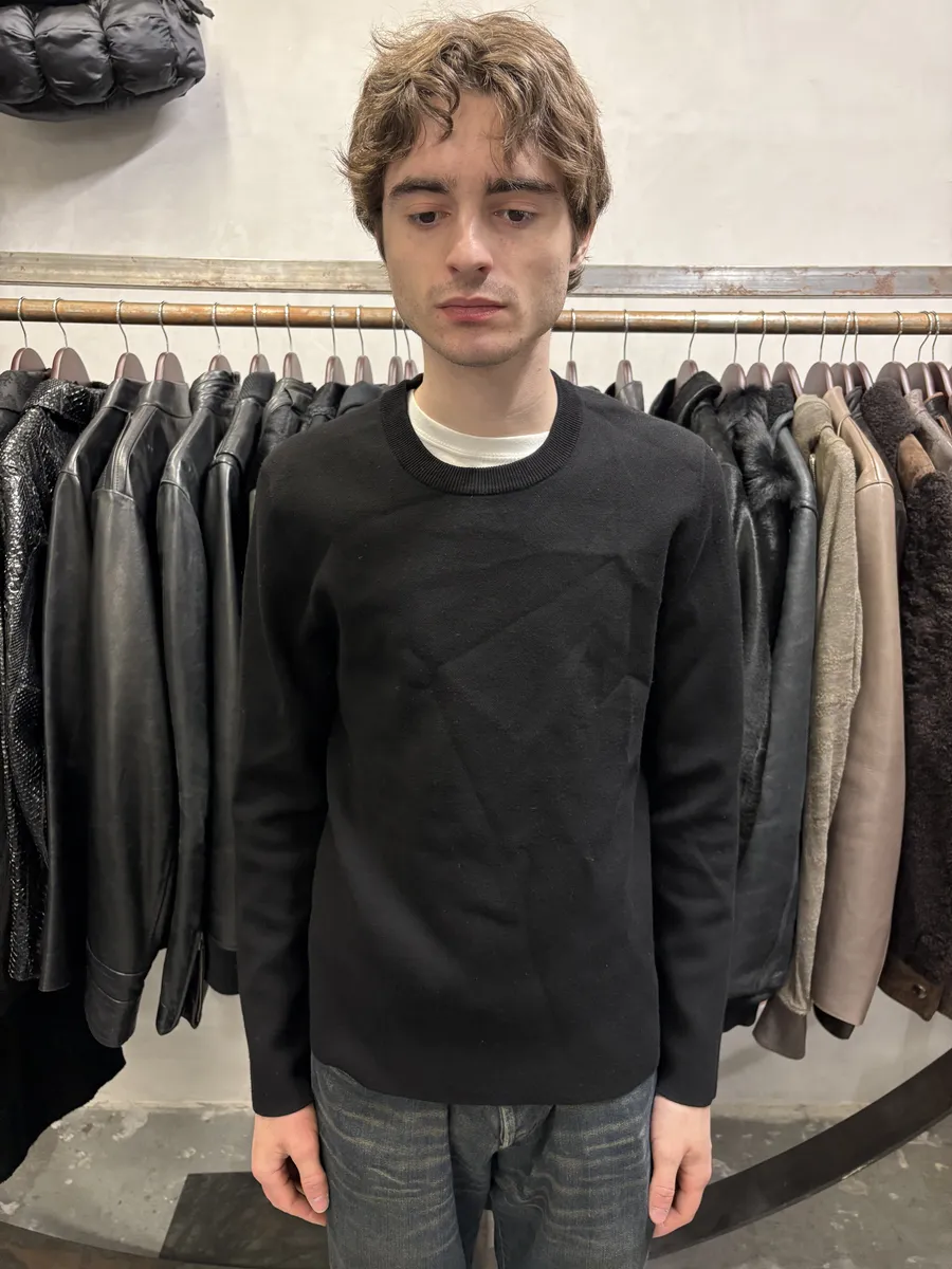 AW2015 Acne Studios Black Minimalist Sweater - Image 2