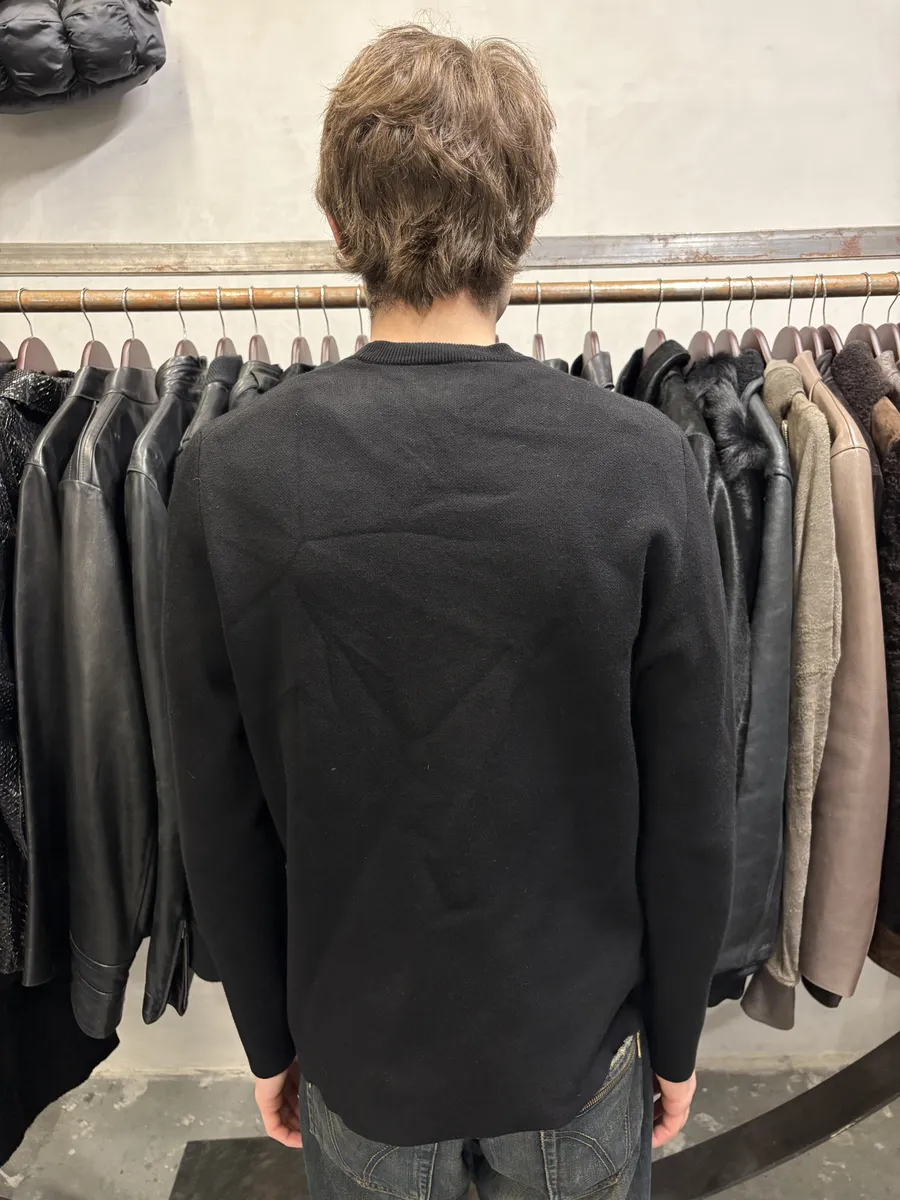 AW2015 Acne Studios Black Minimalist Sweater - Image 3