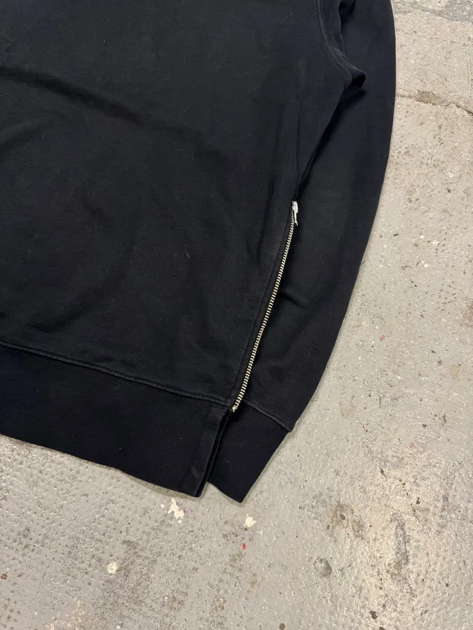 AW2015 Acne Studios Black Minimalist Sweater with Zippers - Image 11