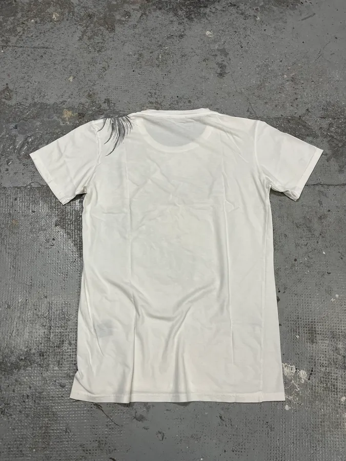 AW2015 Balmain Phoenix White T-Shirt - Image 6