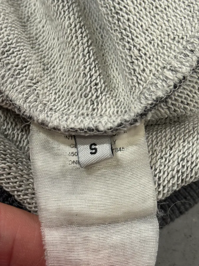 AW2015 Dsquared2 Grey Gun Moto Crewneck Sweater - Image 9