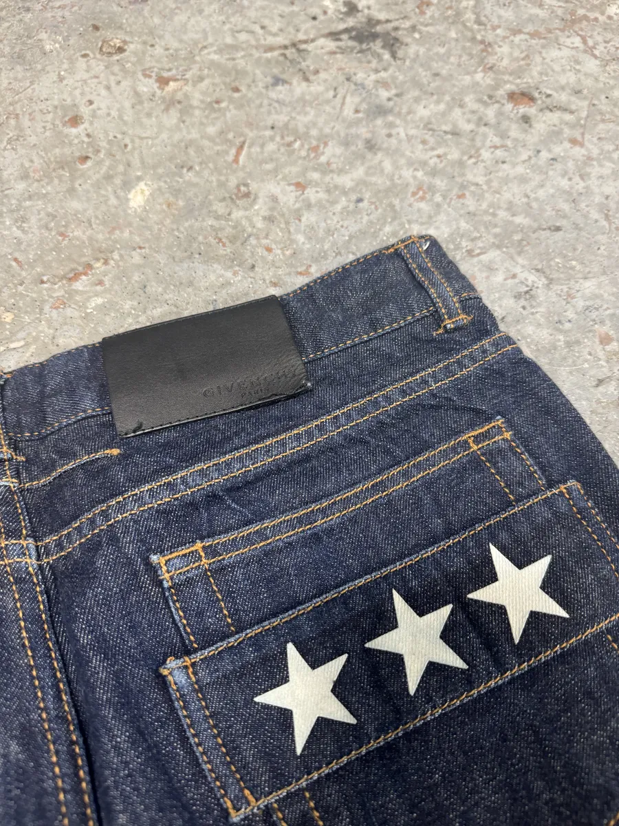 AW2015 Givenchy Brut Denim Star Jeans by Riccardo Tisci - Image 4