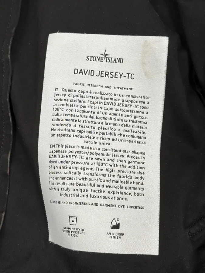 AW2015 Stone Island Black Minimalist Bomber Jacket - Image 13