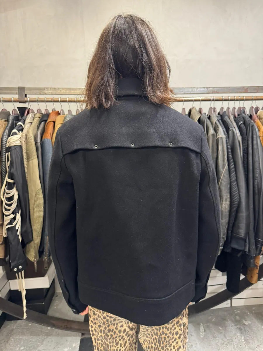 AW2016 Acne Studios Black Minimalist Wool Jacket - Image 4