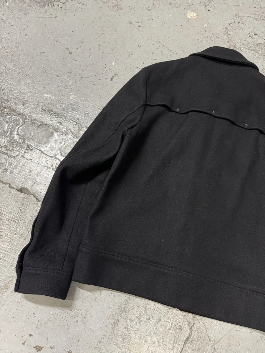 AW2016 Acne Studios Black Minimalist Wool Jacket - Image 8