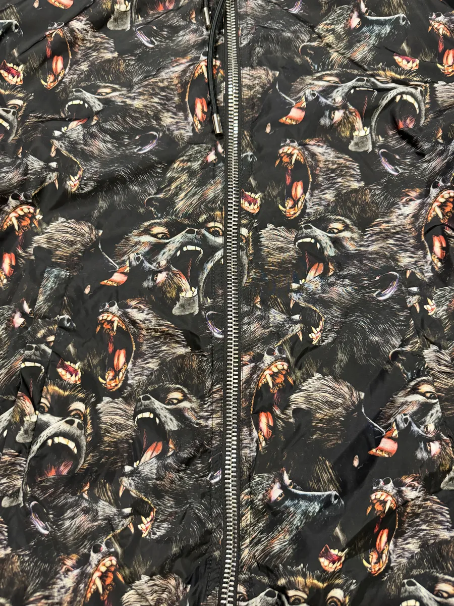 AW2016 Givenchy Black Monkeys Jacket by Riccardo Tisci - Image 6