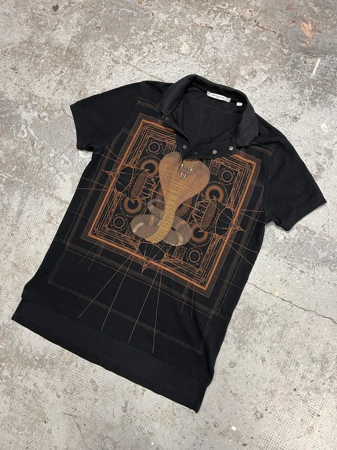 AW2016 Givenchy Cobra Polo Shirt by Riccardo Tisci - Image 4