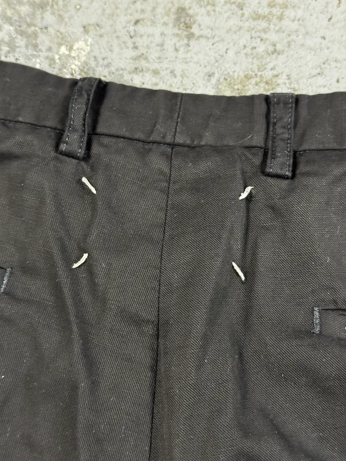 AW2016 Maison Margiela Black Signature Pants - Image 5