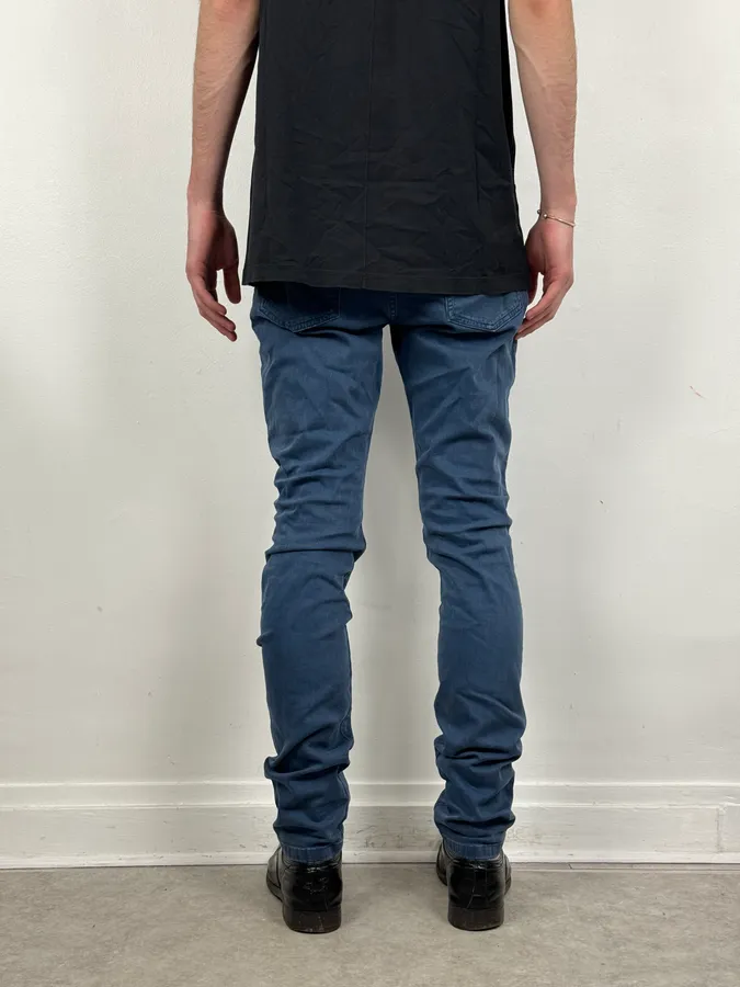 AW2016 Maison Margiela Navy Cotton Pants - Image 5