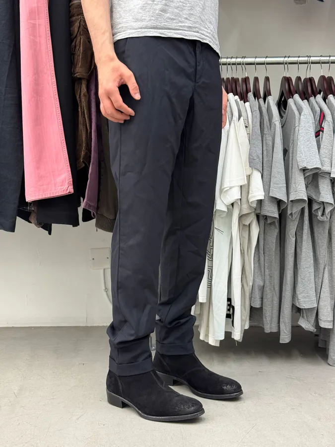 AW2016 Prada Elegant Navy Pants - Image 2