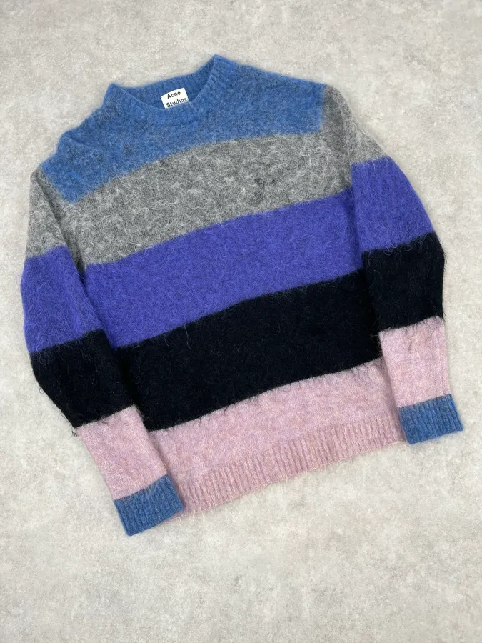 AW2017 Acne Studios Chromatic Fusion Albah Mohair Sweater - Image 5