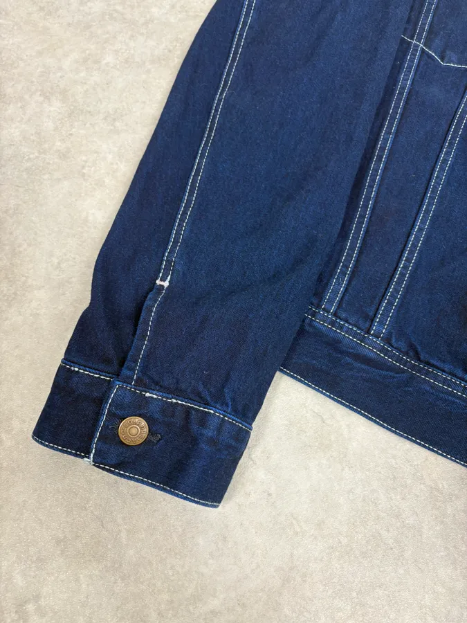 AW2017 Acne Studios Cobalt Blue Worker Trucker Jacket - Image 8